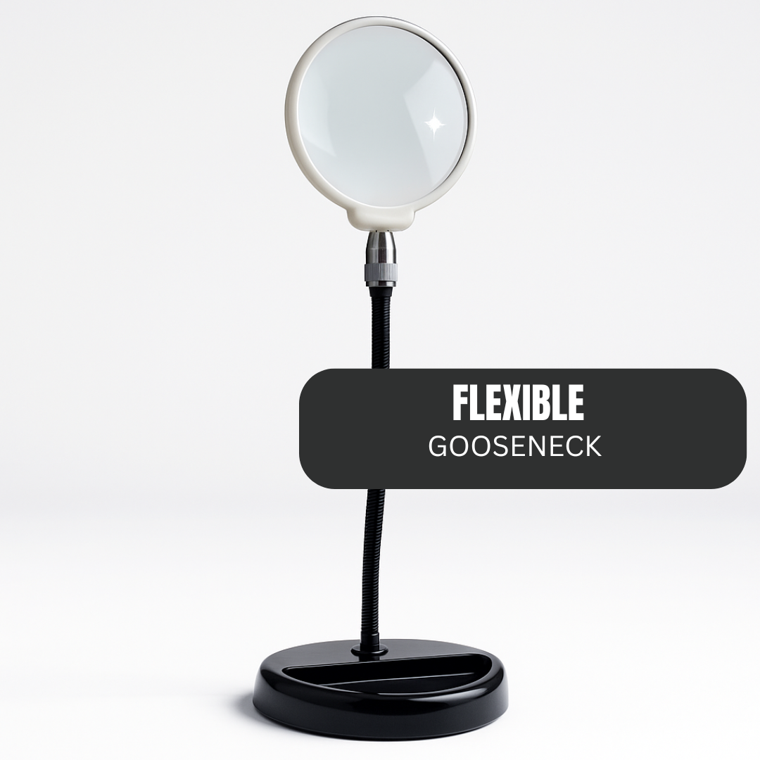 4.5 Inch 2X Power Gooseneck Magnifier  - MG8035C