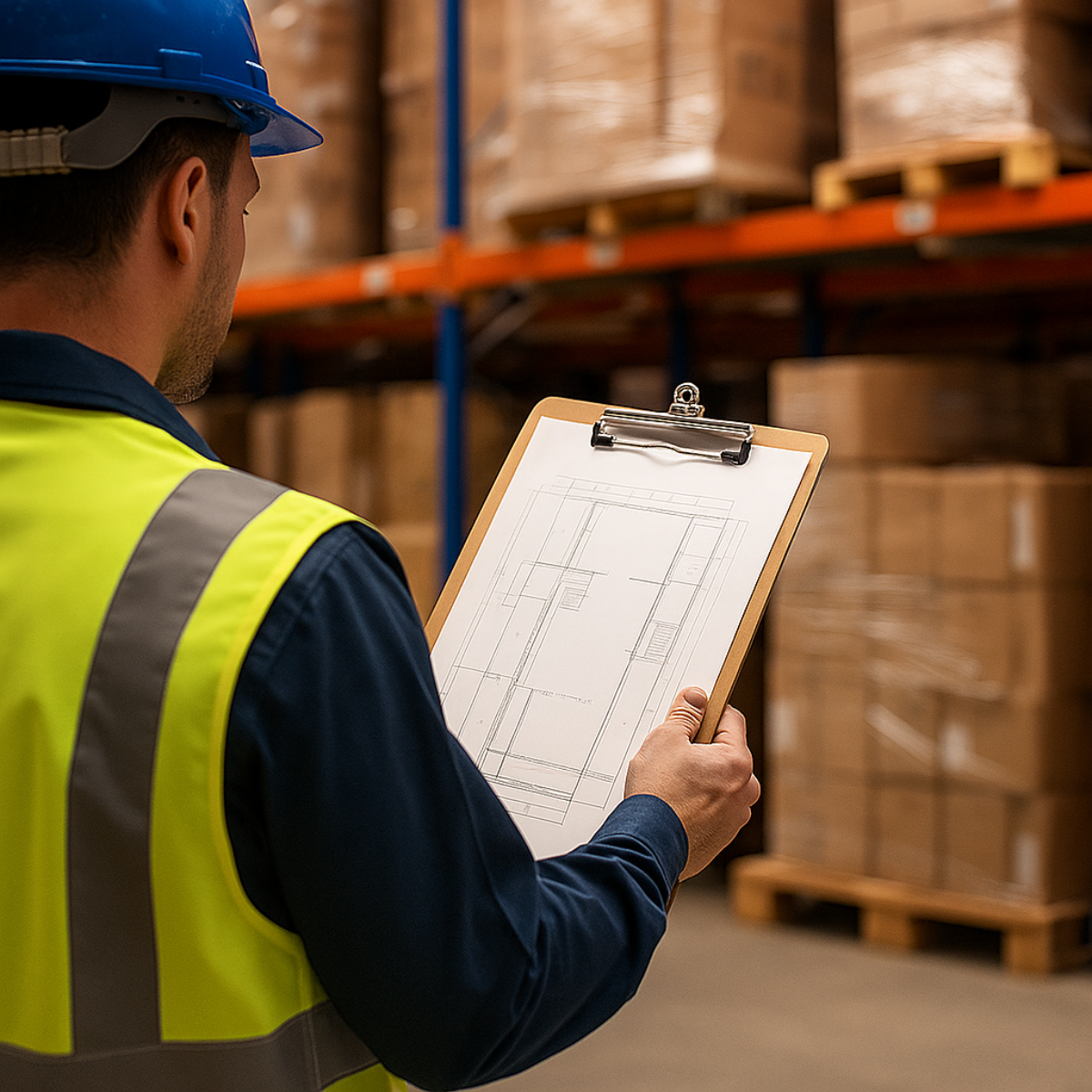 Lightweight Hardboard Clipboard – Standard Size 12.5" x 8-15/16" with Low Profile Metal Clip, Durable Writing Board for Office, School, Warehouse, or Field Use