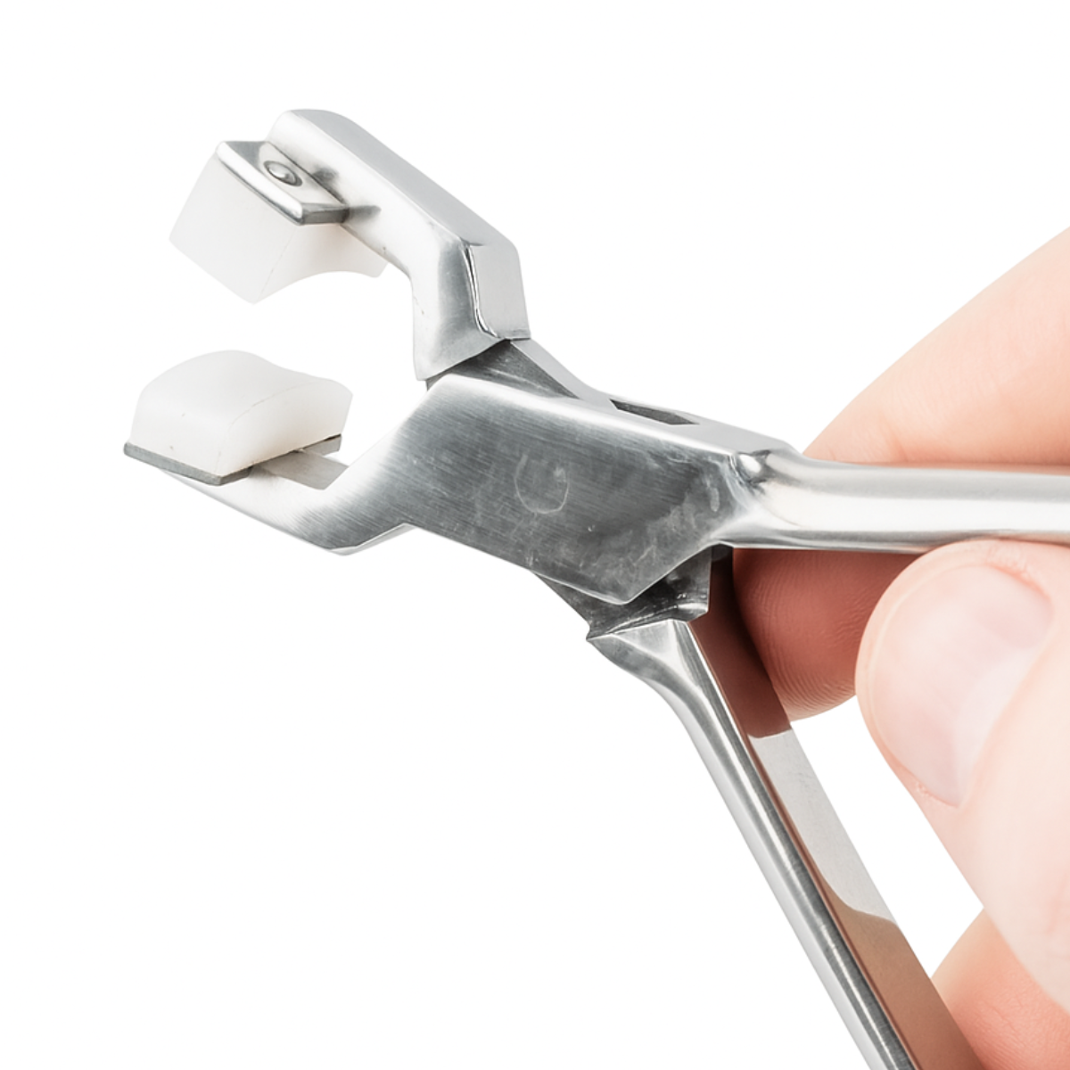 5.75 Inch Stainless Steel Nylon Curved Jaw Pliers  - S-008984