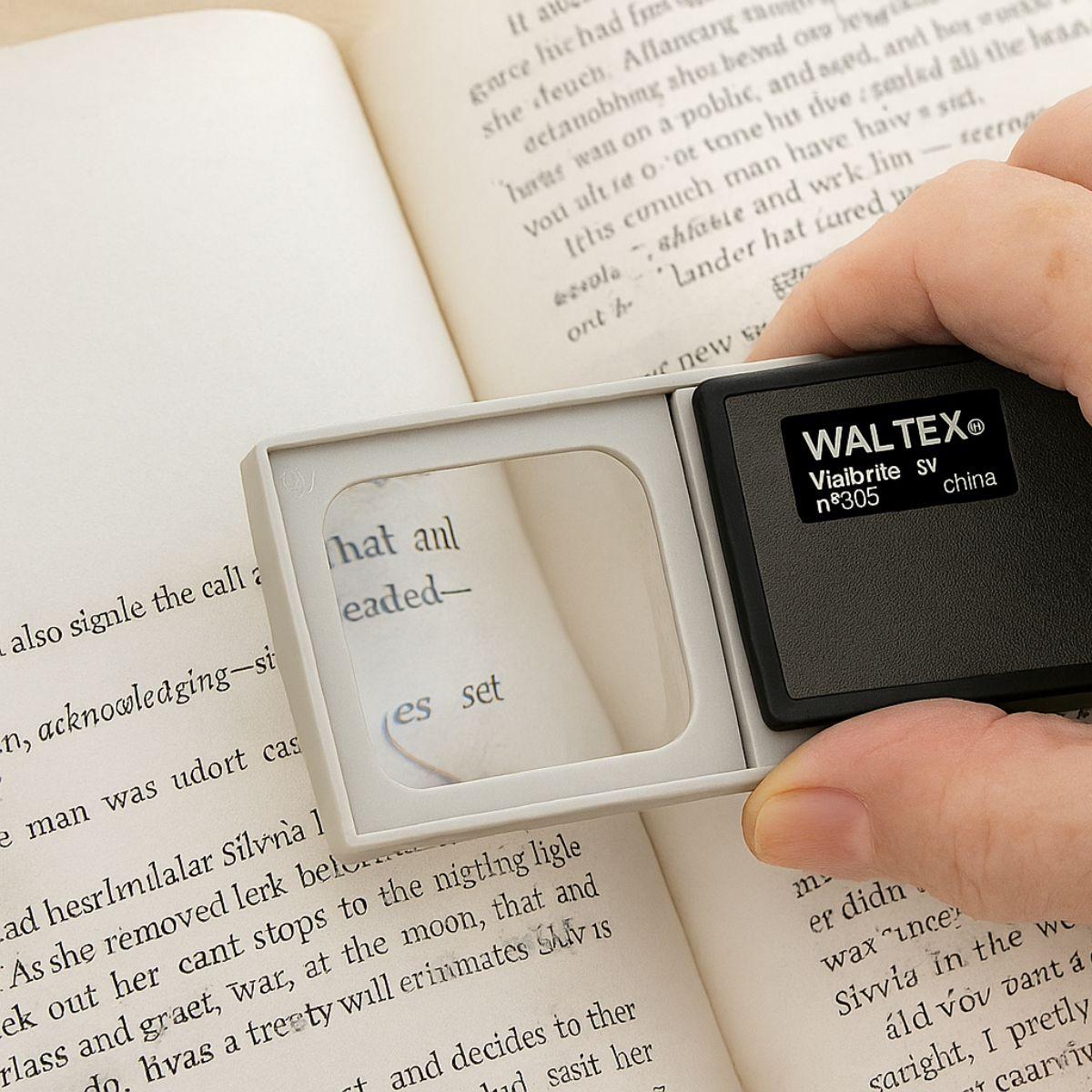3x "Pop-Up" Magnifier, Square Shape  - MP-14558