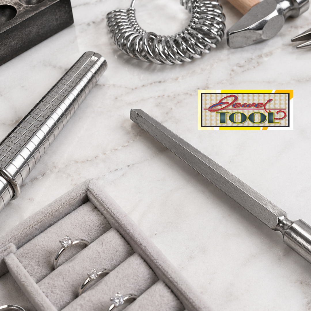 Triangle Ring Mandrel Stick – 3/8" Jewelry Ring Sizing Tool, Steel Construction, 9" Length, Professional Jewelers Tool