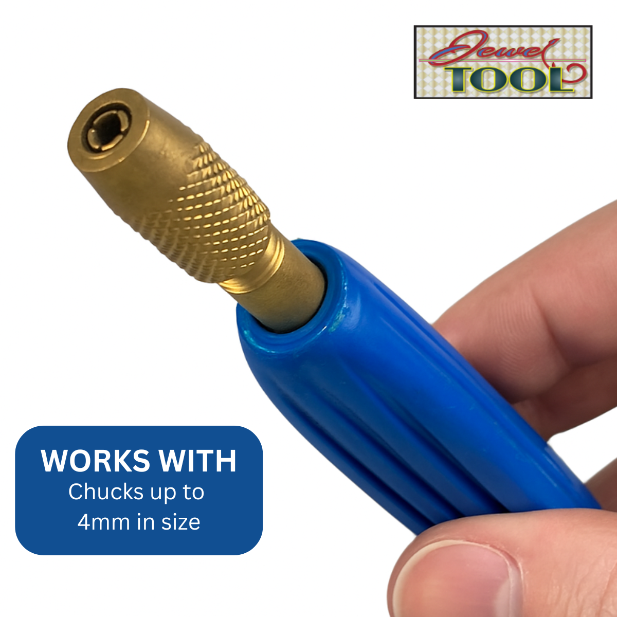 Easy Grip 4MM Brass Pin Vise  - TJ01-03315