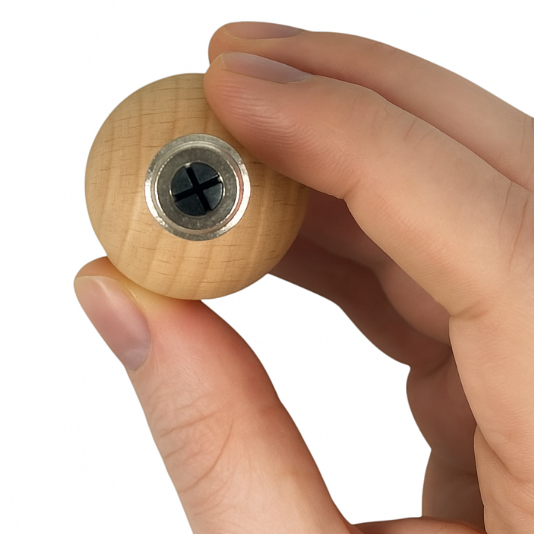 Wooden Pin Vise with Ball Head (Pack of: 2) - TJ01-93301-Z02