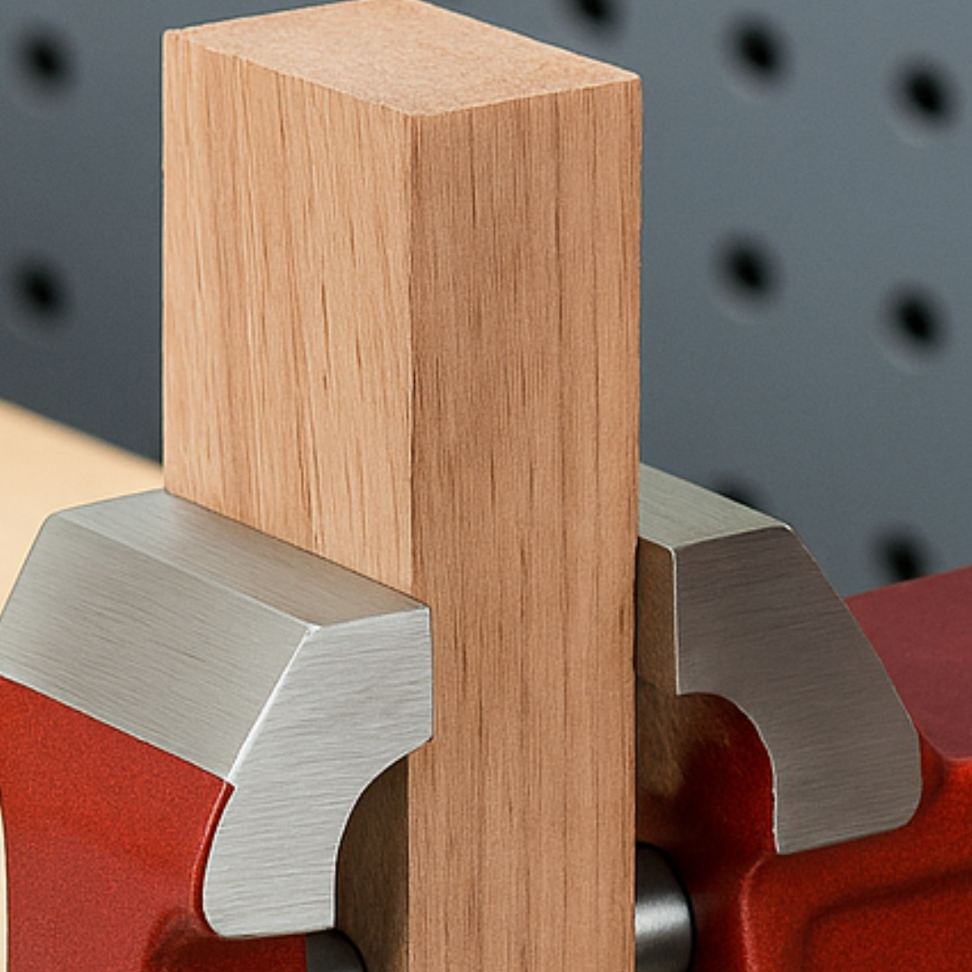 Mini Tabletop Vise – Small but Powerful Clamp for Jewelry & Craft Work, 0.75" Jaw Capacity