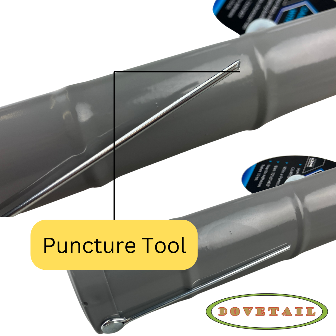 Caulking Gun | Fits Standard Size Caulking Tubes | Easy and Steady Application | Ideal for Bathroom, Kitchen, and Weatherstripping