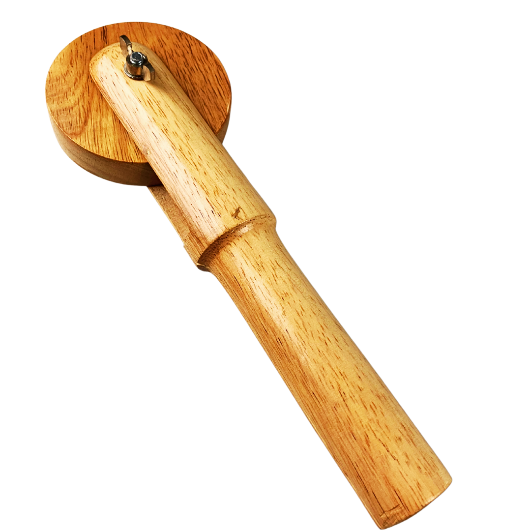 9 Inch Long Wooden Wheel Bracelet Mandrel  - TJ01-09160