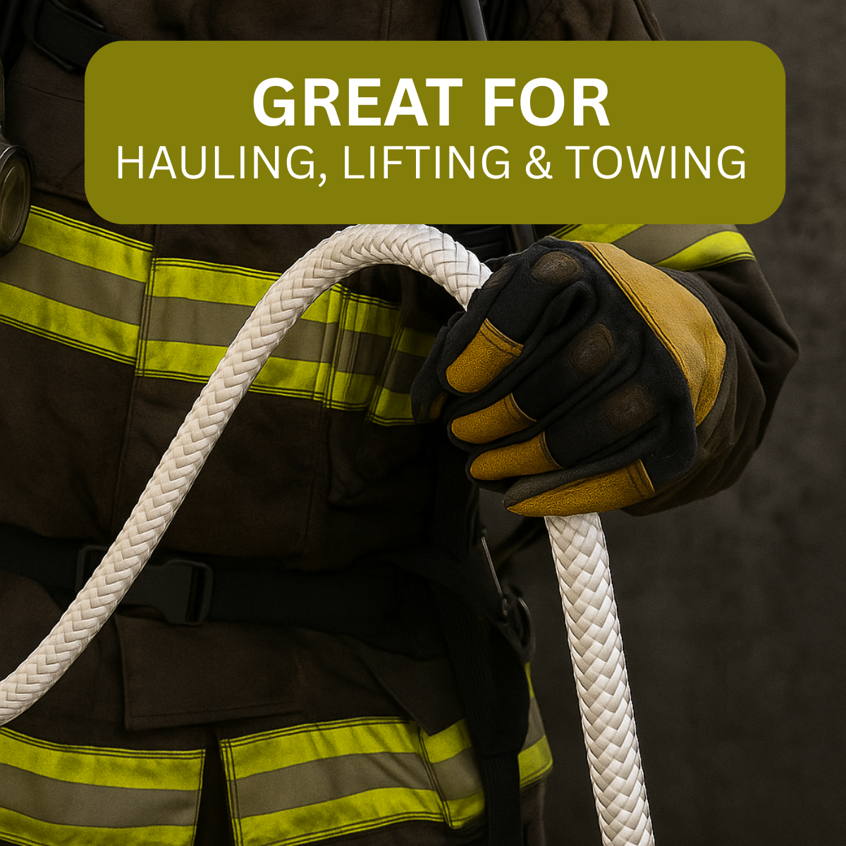 100 Feett Heavy Duty Reel - 3/4 Inch Nylon Diamond Braid Rope  - TA8734-10K