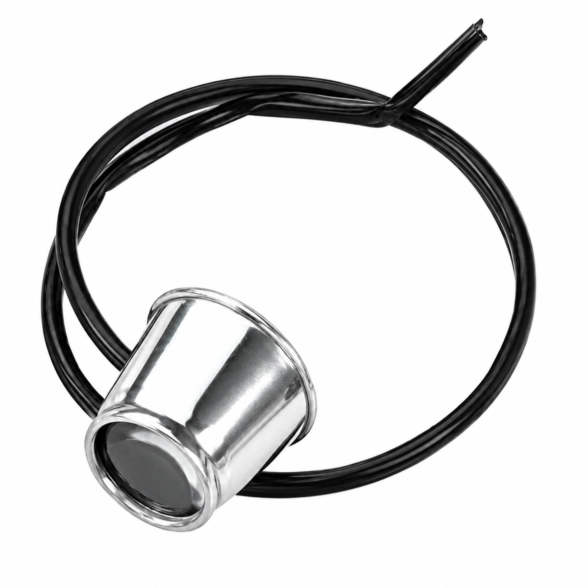 Silver Flexible Headband Eye Loupe, 10X Power Magnifier, 7/8" Lens, Aluminum Body, Pack of 2