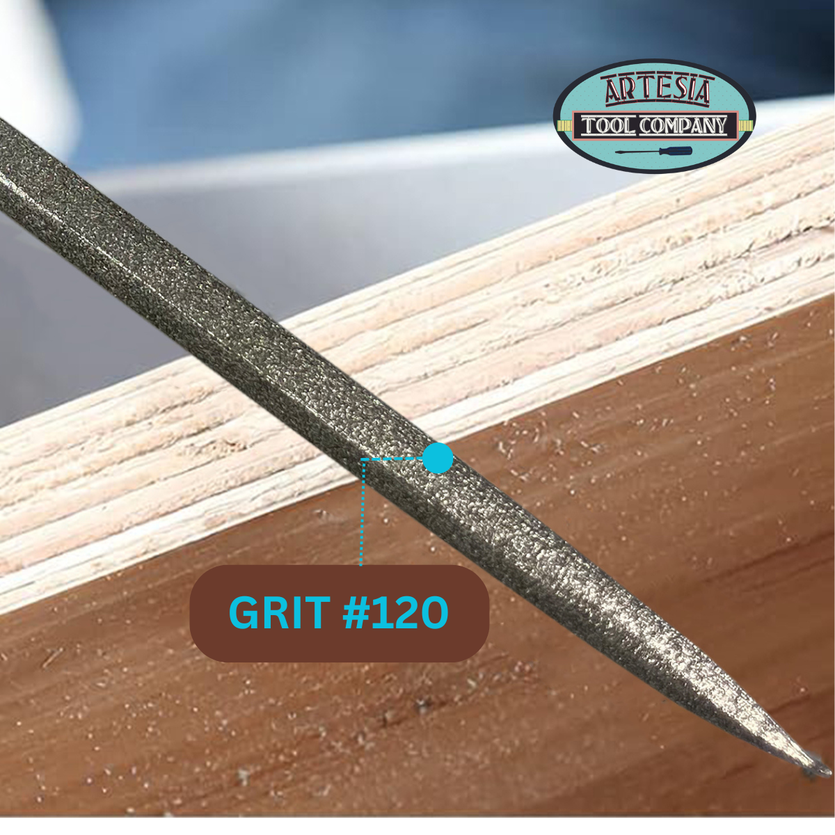 5 PC Diamond Files - F-90585