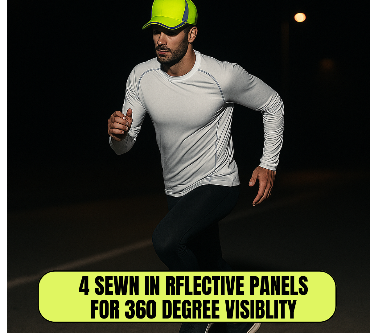 High Visibility Safety Essentials Bundle — Neon Green Safety Vest + Reflective Safety Ball Cap