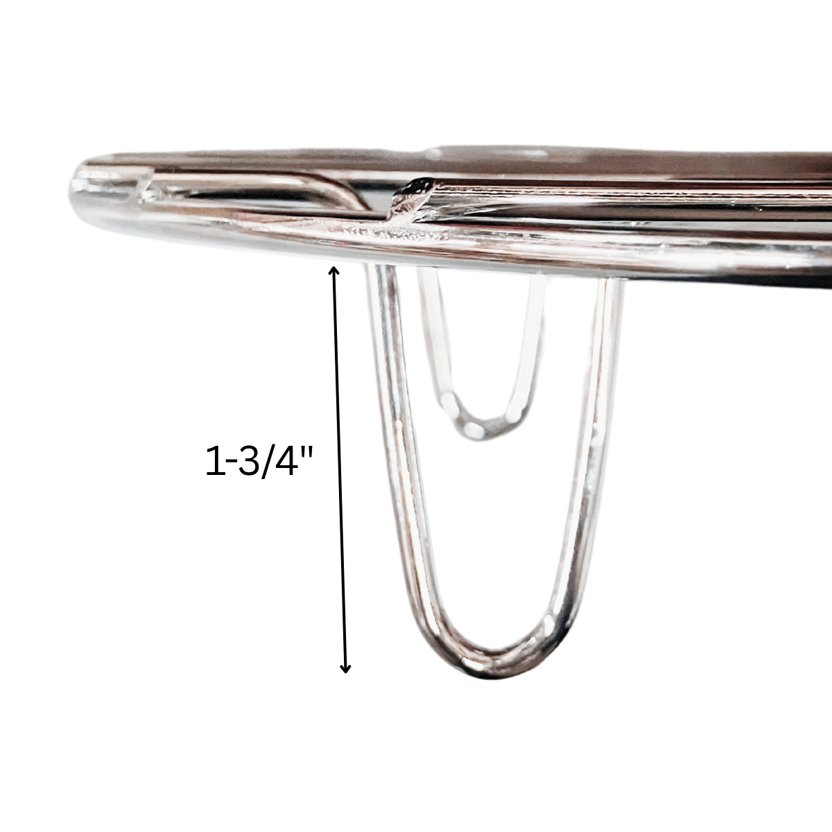 17" Stainless Steel Steamer Rack – Round Steaming Rack for Pots, Pressure Cookers, and Pans – 1-3/4" Lift Height – Heavy Duty Cooking and Cooling Rack – Rust-Resistant (Copy)