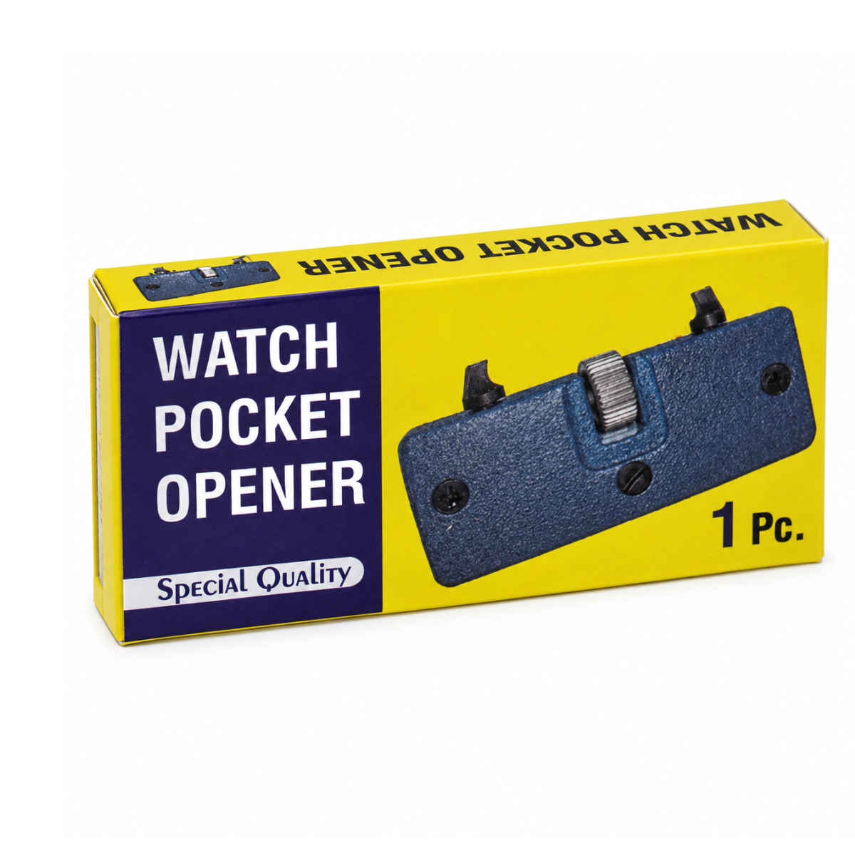 Compact Watch Case Opener Wrench with Adjustable Wheel & Tempered Pins, Opens Waterproof Watch Backs, Pocket-Sized Watch Repair Tool for Watchmakers – TJ02-0961