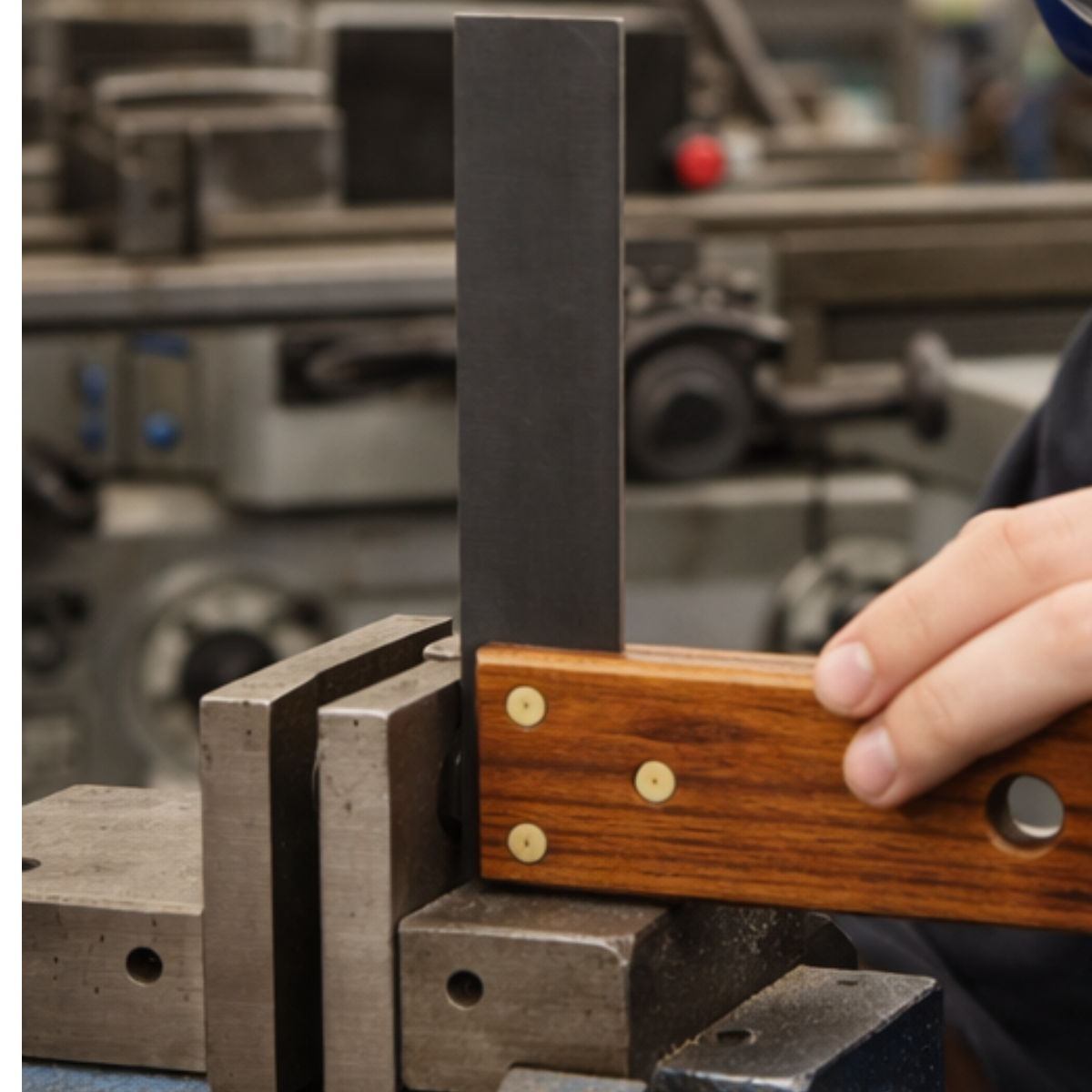 6-Inch Carpenter’s Try Square – Precision Right-Angle Measuring Tool (TJ-14406)