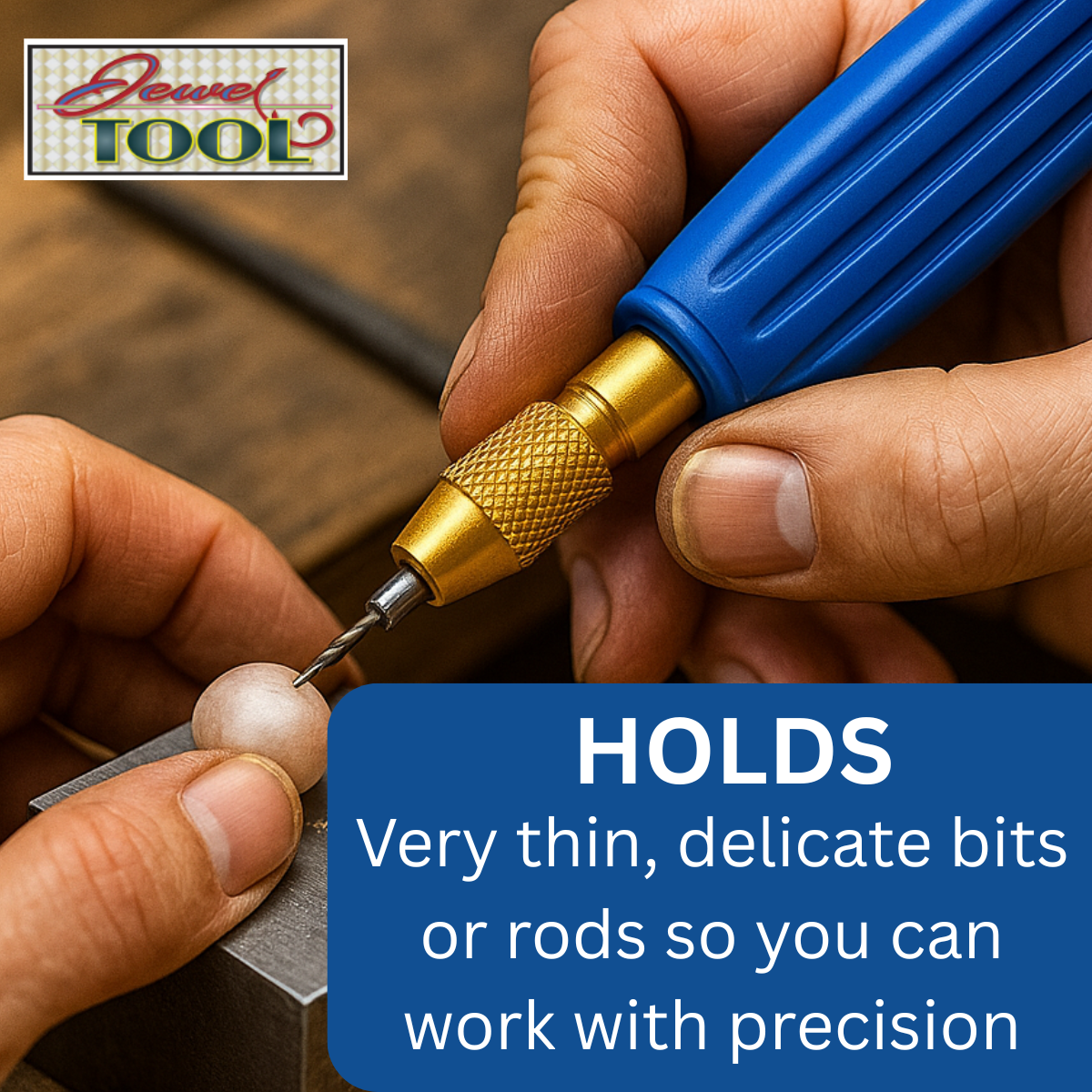 Easy Grip 4MM Brass Pin Vise  - TJ01-03315