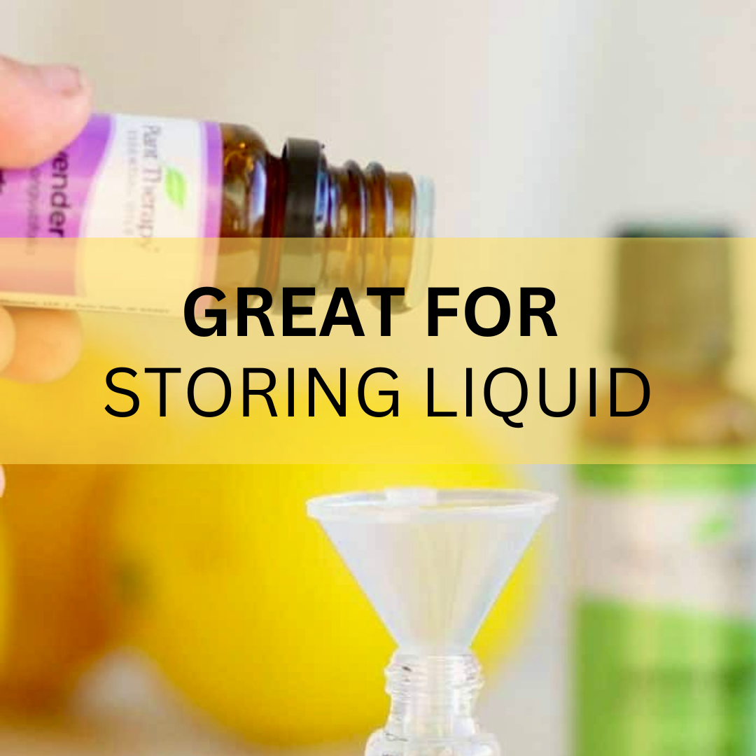 12 Piece Tube Containers w/Funnel