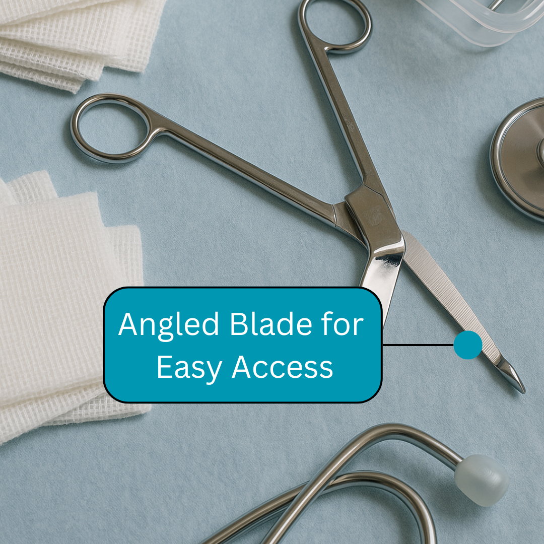 7.25 Inch Stainless Steel Bandage Scissors with Blunt End for Safety  - SC-85750