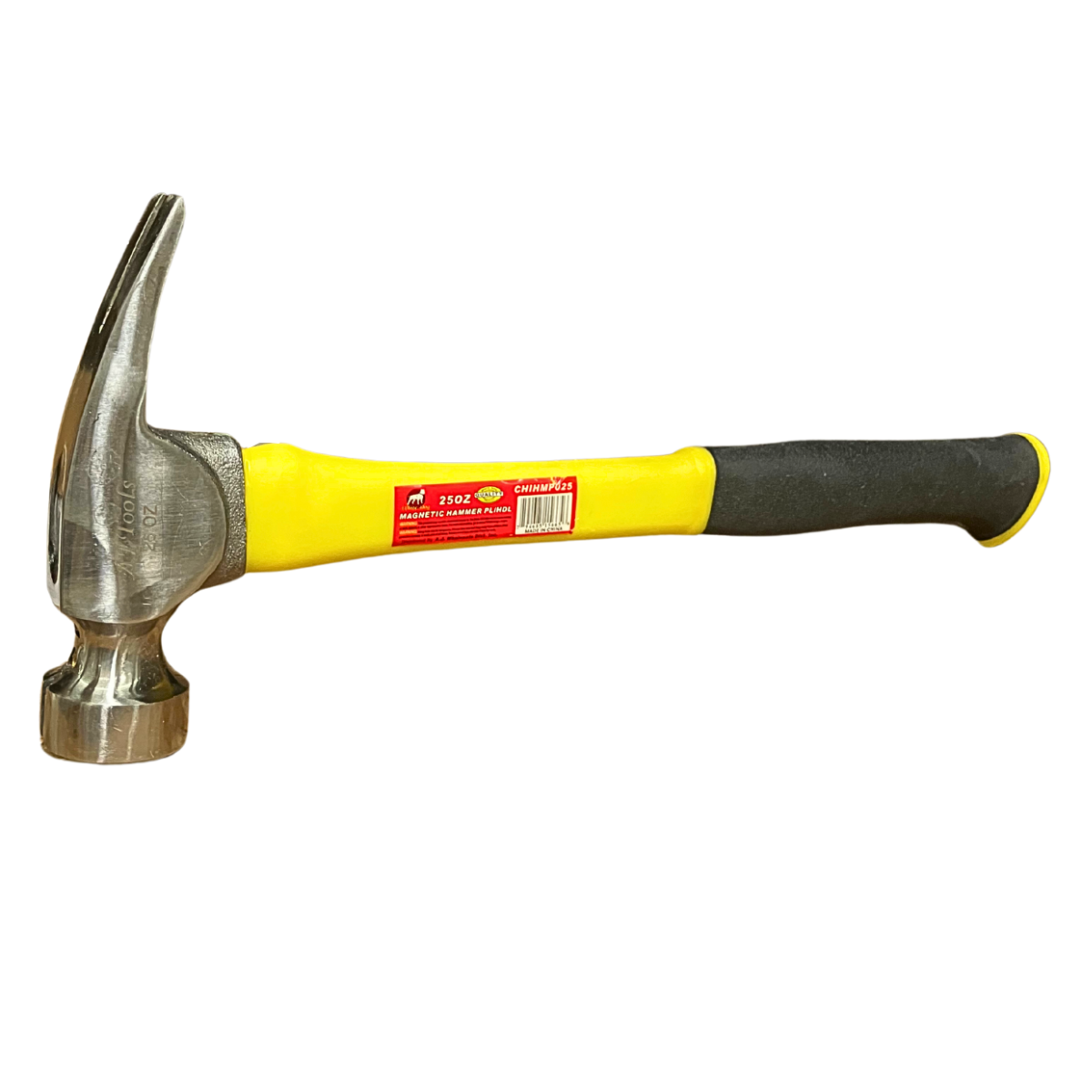 Magnetic Scutch Hammer with Textured Head – Brick and Masonry Dressing Tool – Fiberglass Handle – Easy Scutch Comb Installation