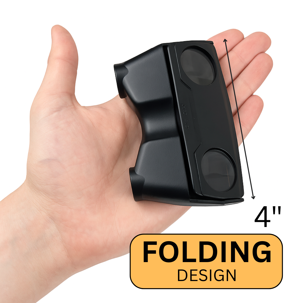 2x Folding Compact Binoculars - Plastic  - MP165