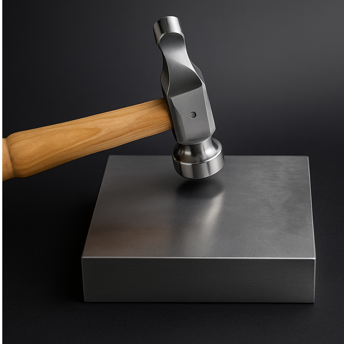 Jeweler's Bench Hammer & Block Set – Precision & Durability for Metalworking - KIT-TJ9804A