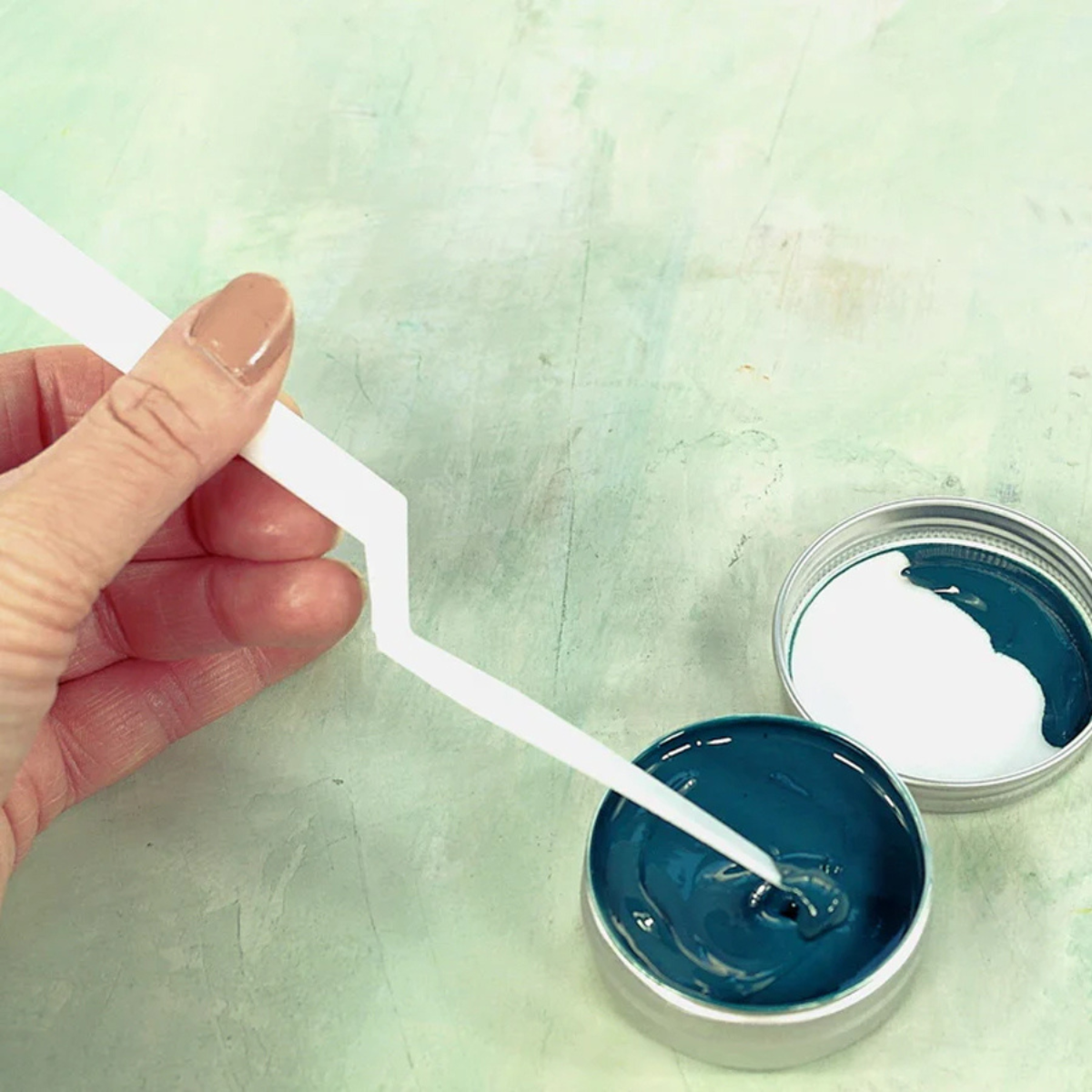 5 Piece, 6" Oil Paint Spatulas For Creating Textures On Canvas