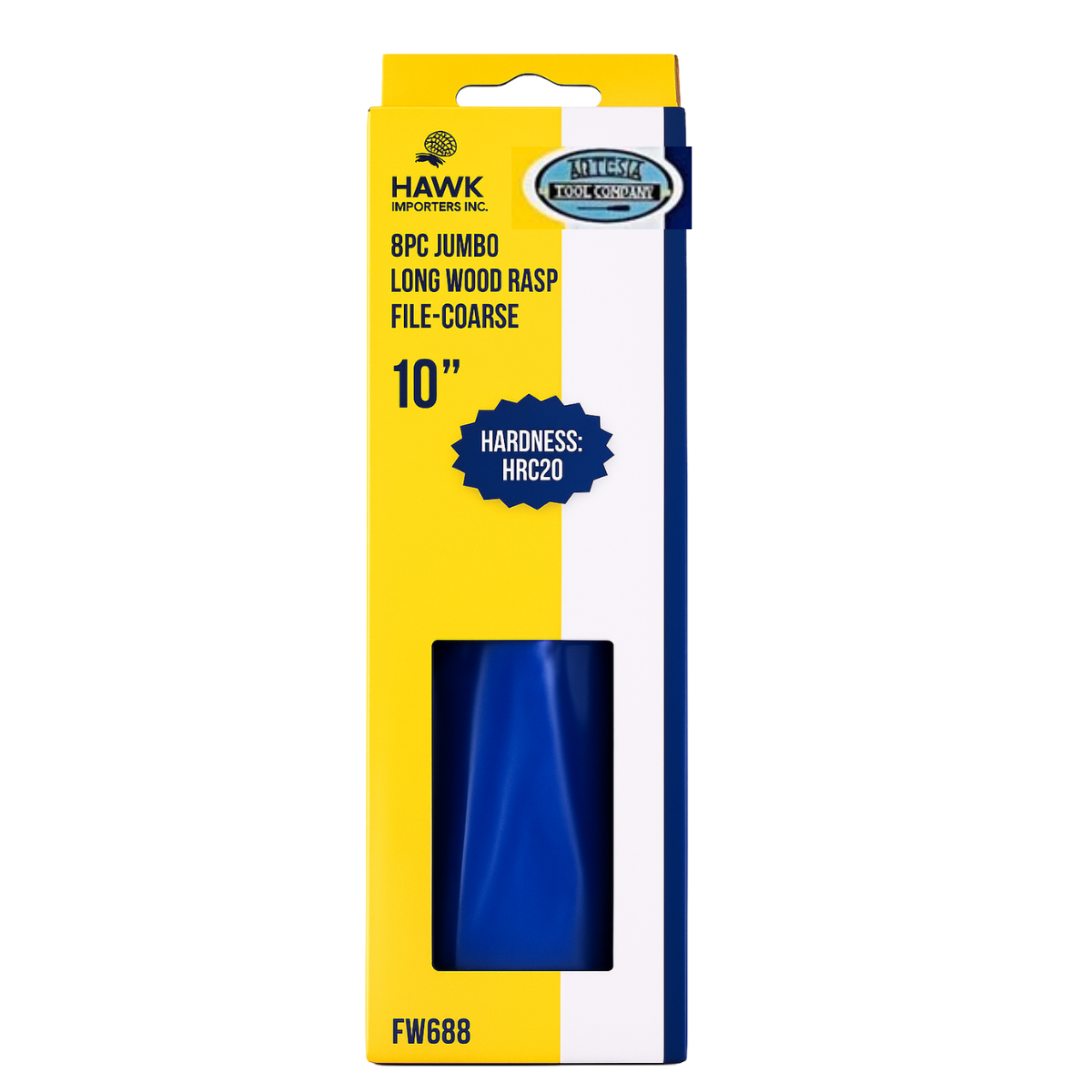 Double-Ended File Set – 8 Pieces (16 Shapes) – Works on Wood, Metal, Plastic, and Ceramics – 10” Long Precision Hand Files for Carpenters, Craftsmen, and Hobbyists