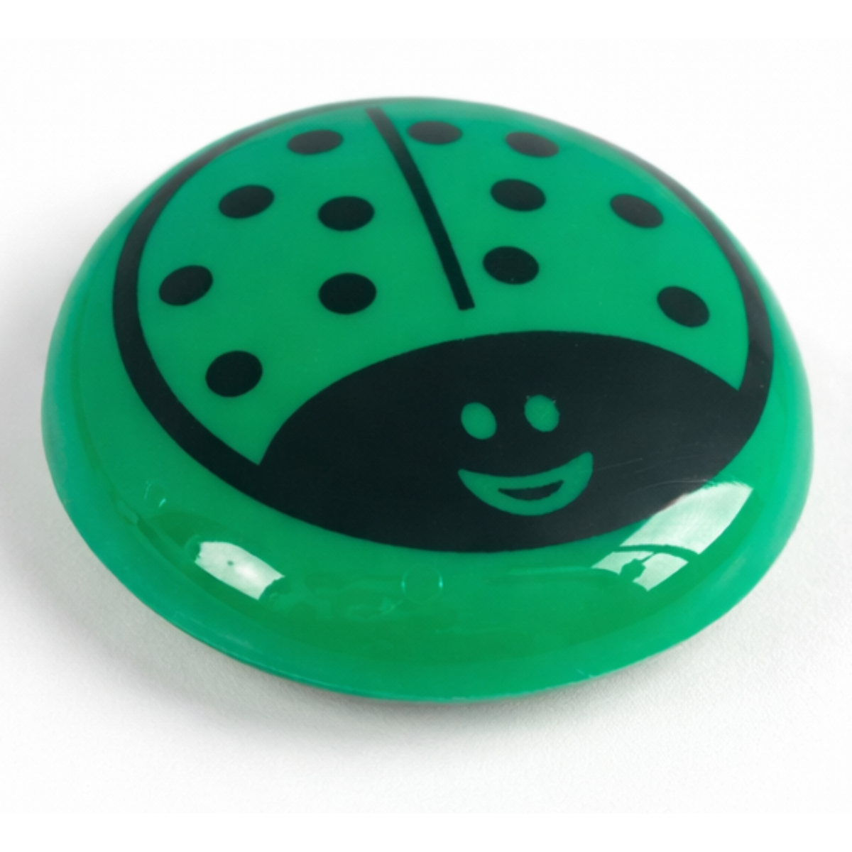 8 Piece Colorful Ladybug Magnet Set - Red, Green, Yellow & Blue - 1-1/2 Inches  - MC6064-8-YX