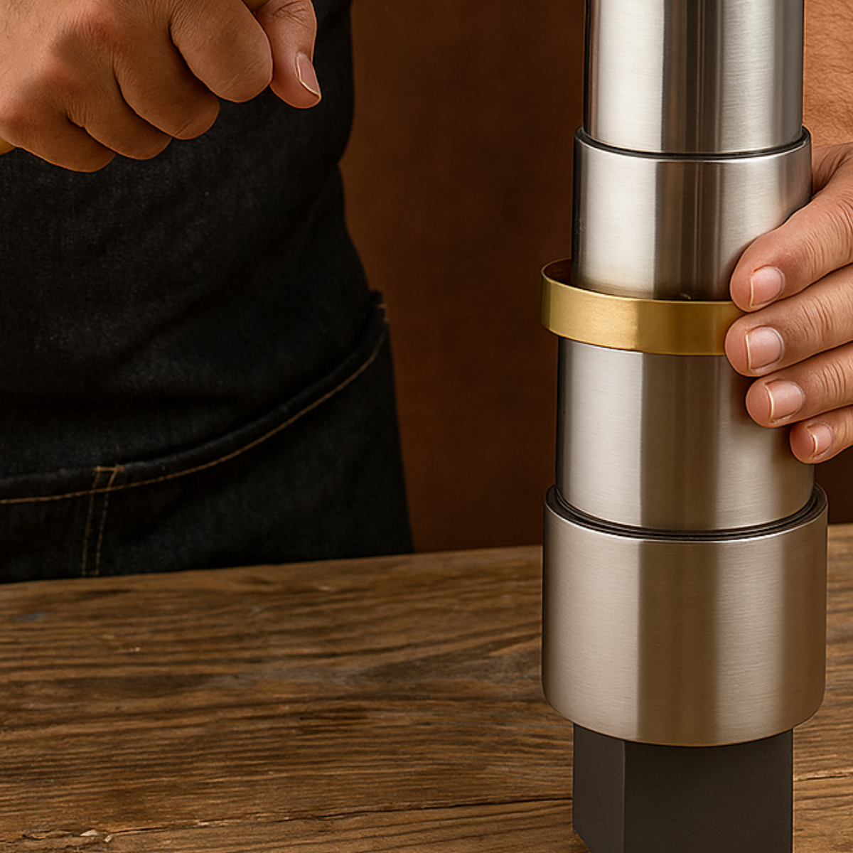 4 Step Heavy Duty Chrome Plated, Oval Shaped Step Mandrel - 2.25" to 3"  - TJ-29323