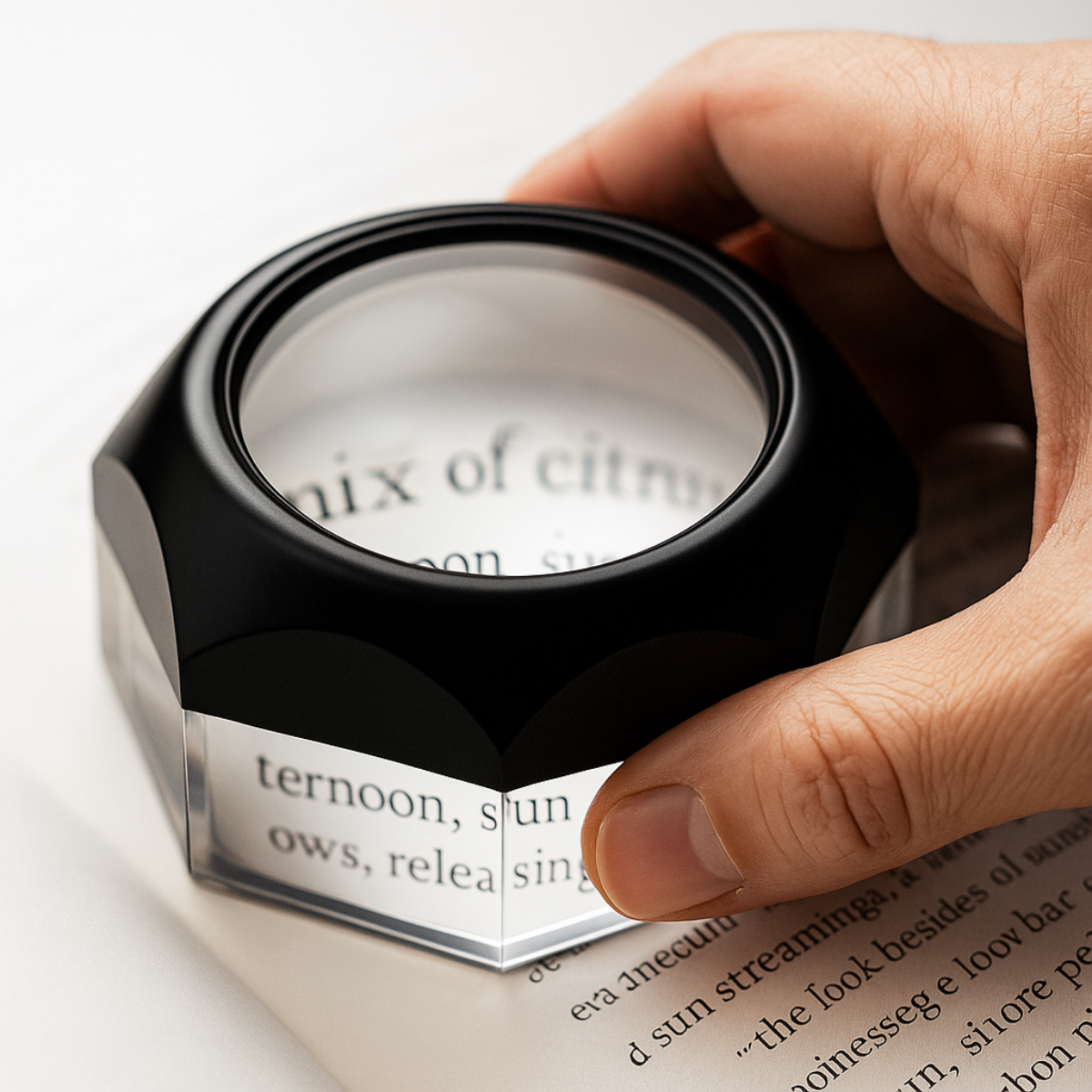 Dome Magnifier 2x Power | Clear Side Panels  - MG-93509