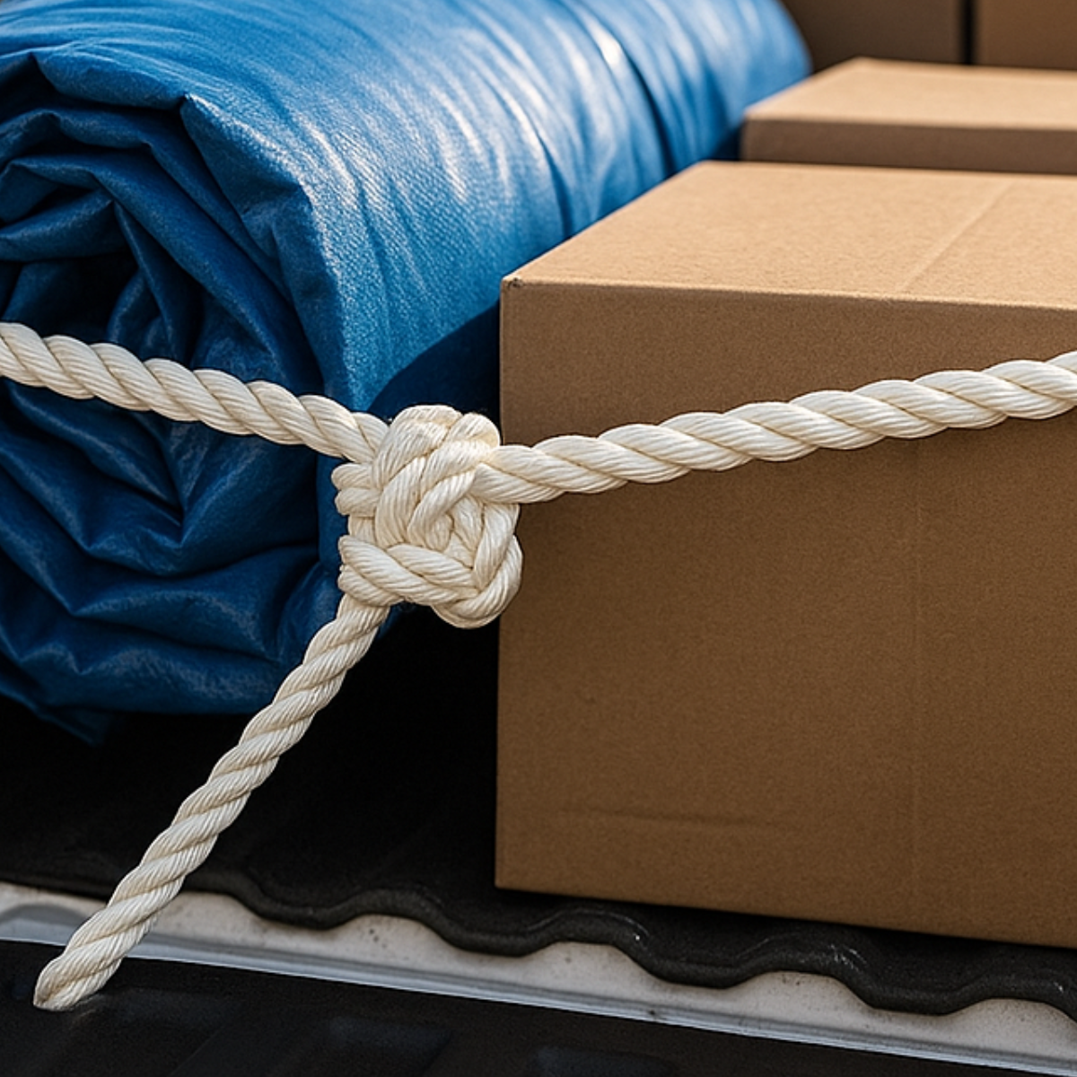 Polypropylene Rope 50 Foot Length | 1/2 Inch Diameter  - TA-08650