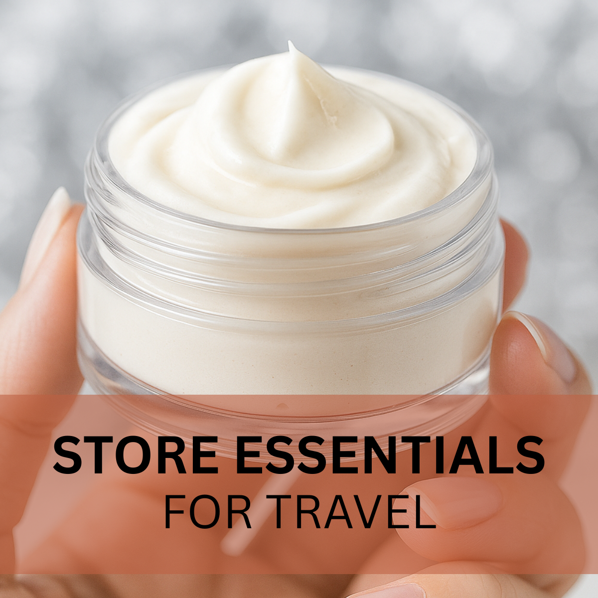 12 Piece Mini Clear Plastic Jars with Screw-On Lids  - TJ-18610