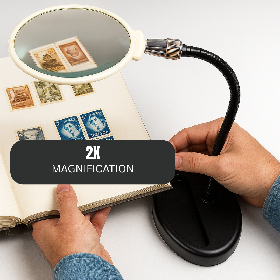 4.5 Inch 2X Power Gooseneck Magnifier  - MG8035C