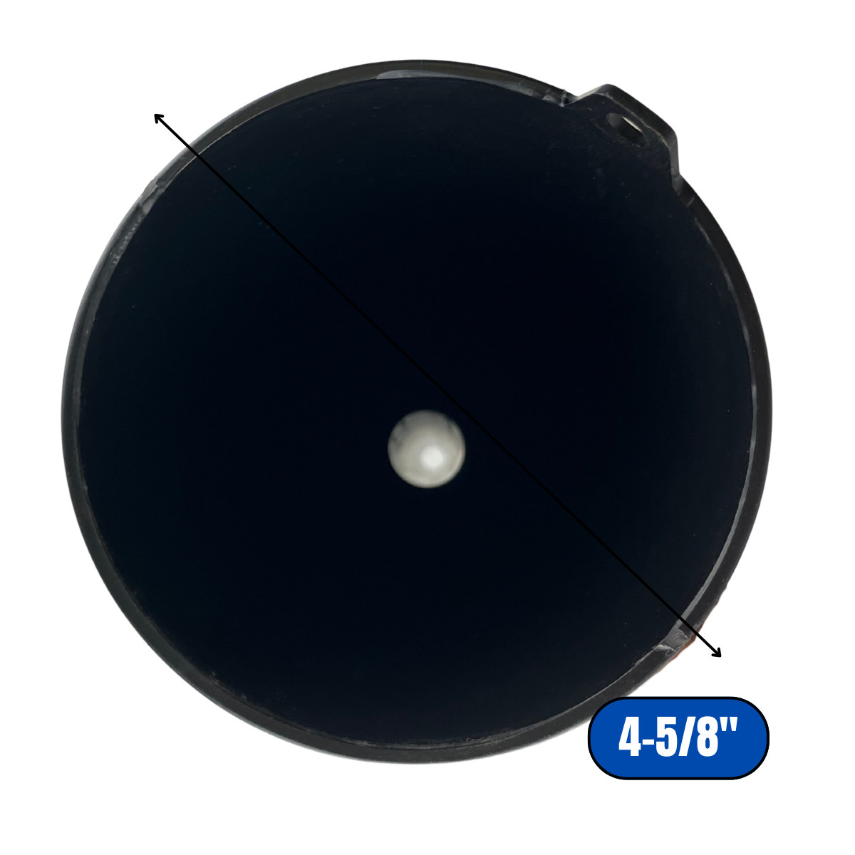 2 Pc. 18" Extra-Long Plastic Funnel with 5" Wide Mouth – Flute-Style Narrow Base for Oil, Gas, and Transmission Fluids