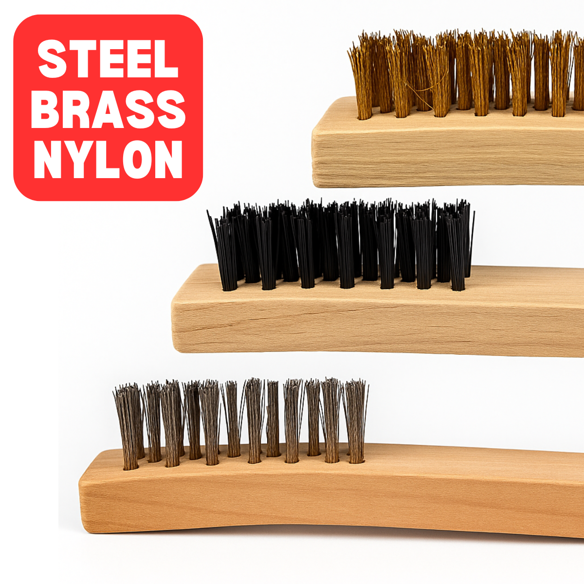 3 Piece Mini Brush Set (Pack of: 2) - TZ63-06300-Z02