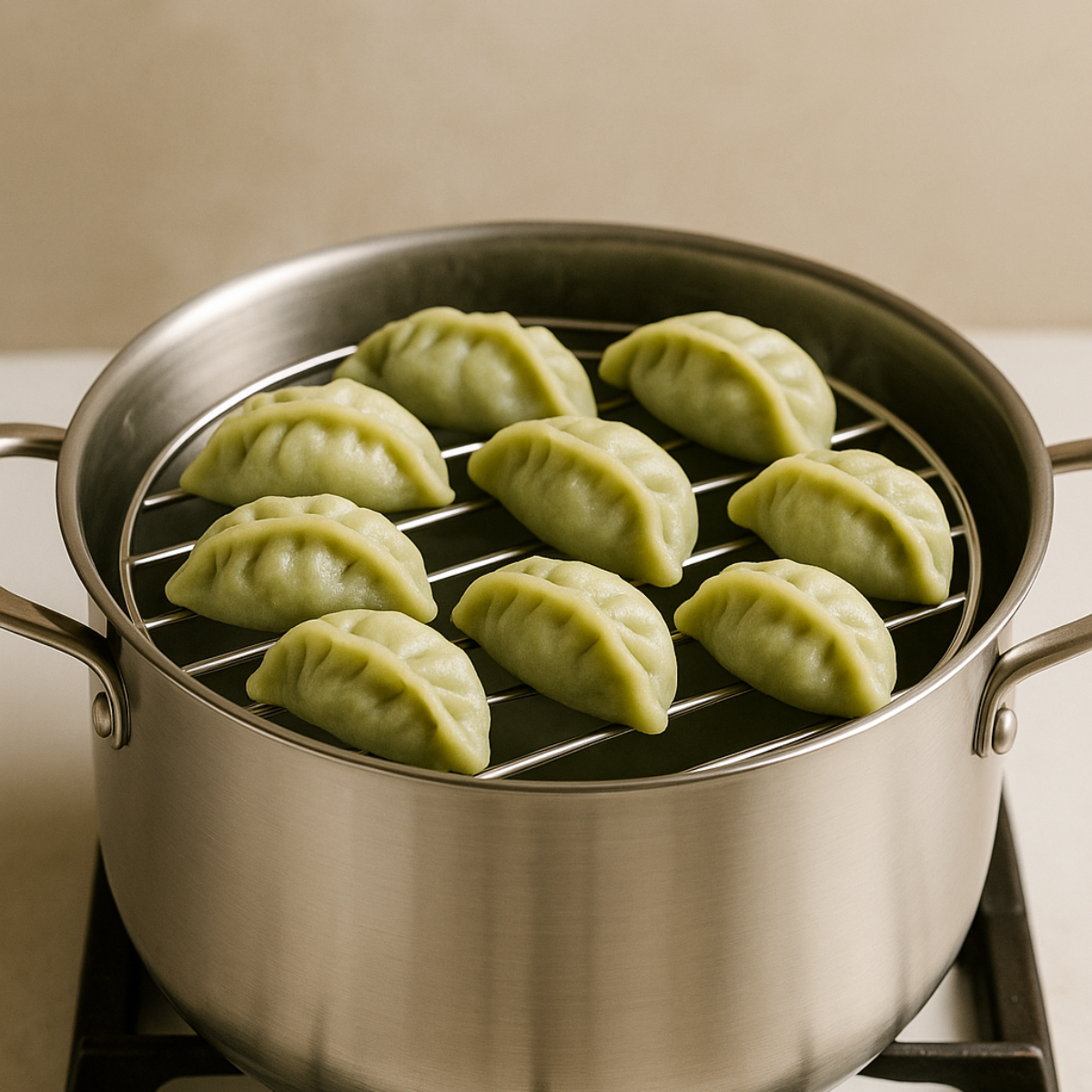 11" Stainless Steel Steamer Rack – Round Steaming Rack for Pots, Pressure Cookers, and Pans – 1-3/4" Lift Height – Heavy Duty Cooking and Cooling Rack – Rust-Resistant (Copy)