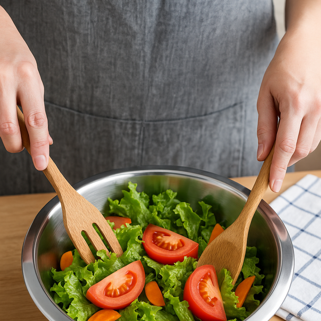 Stainless Steel Bowl For Mixing Or Serving  - U-19096
