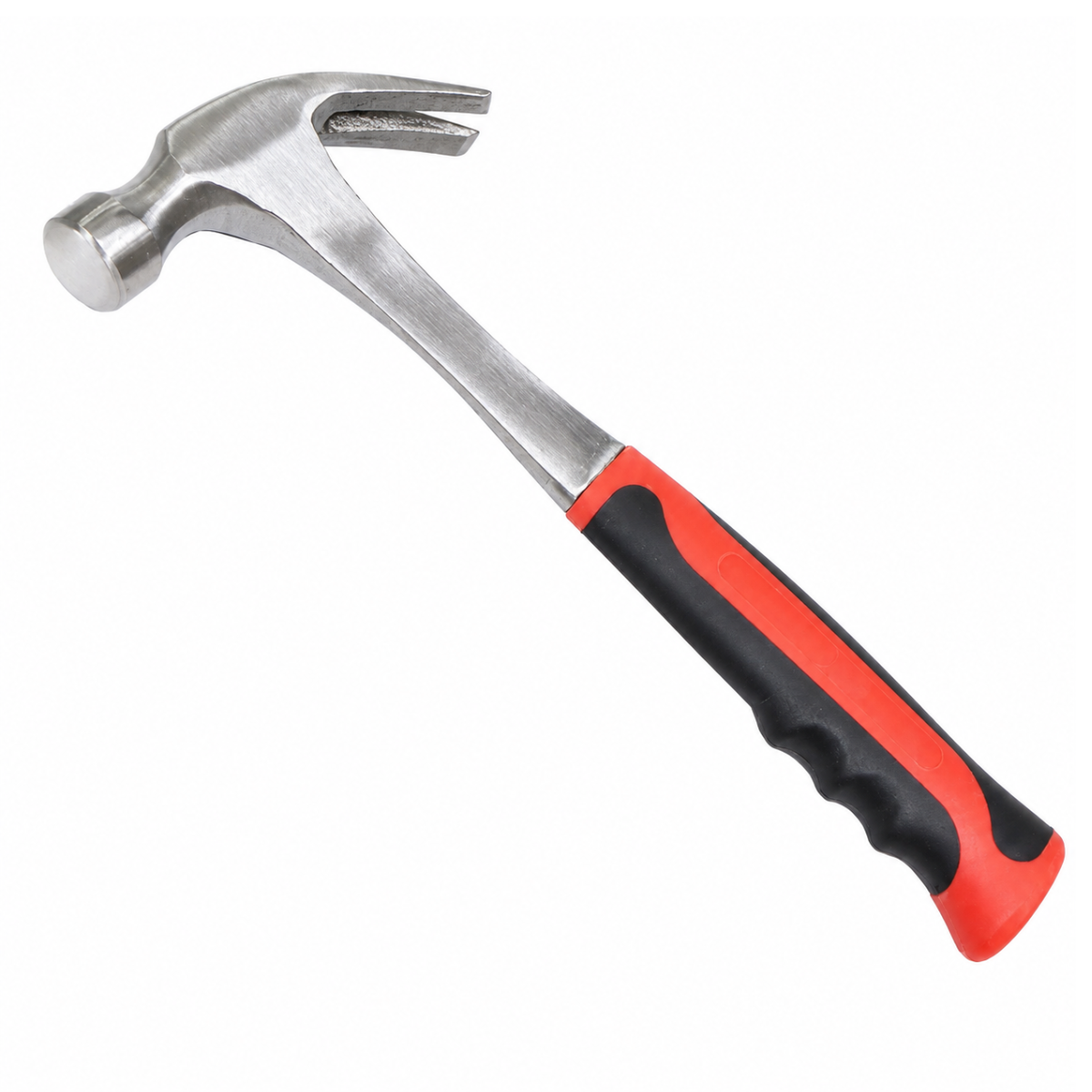 16 oz Claw Hammer with Comfort Grip Handle, Steel Polished Head, Shock Absorbing Non-Slip Grip, 13 Inch Framing & General Purpose Hammer – PH720-28