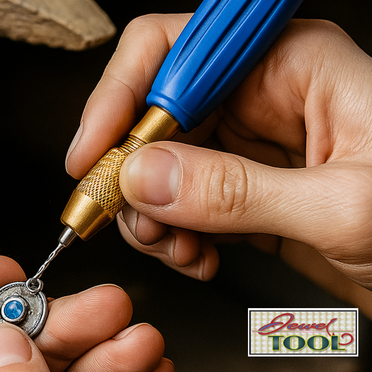 Easy Grip 4MM Brass Pin Vise  - TJ01-03315