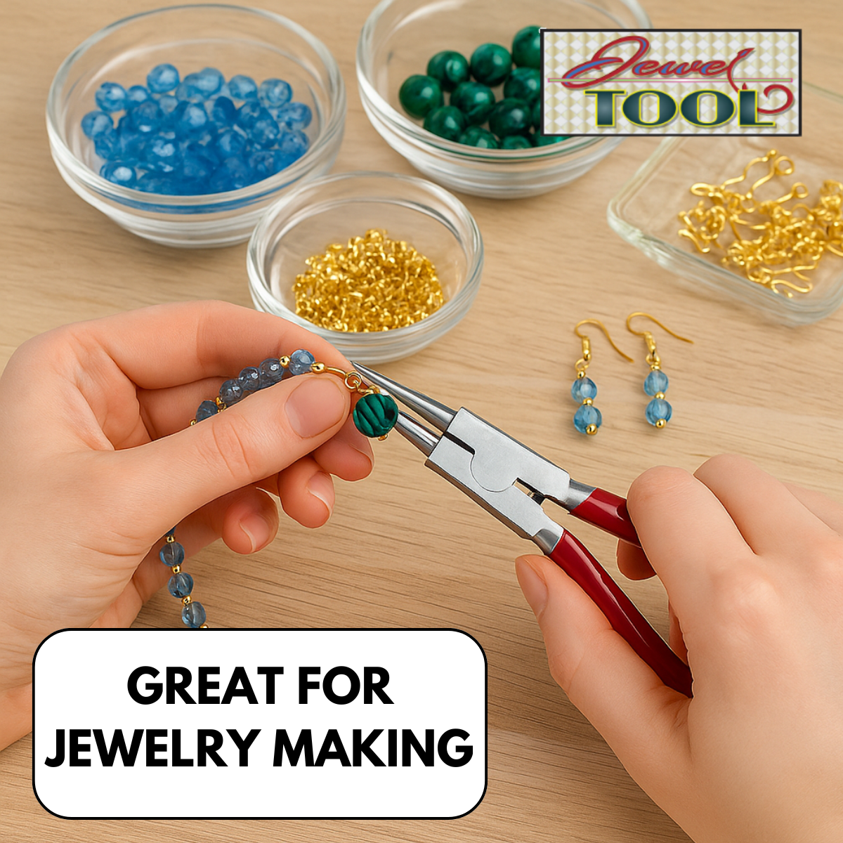 7 Inch Heavy Duty Round Nose Pliers  - S89-08914