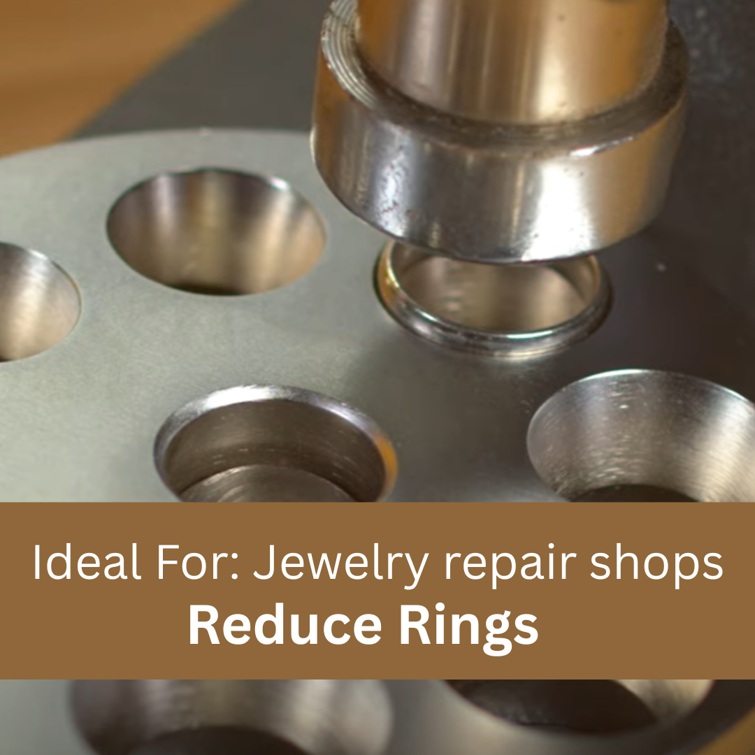 4 Spline Ring Expander & Reducer | 16.5" Tall | Built in Holes For Mounting | Great For Stretching & Reducing Rings