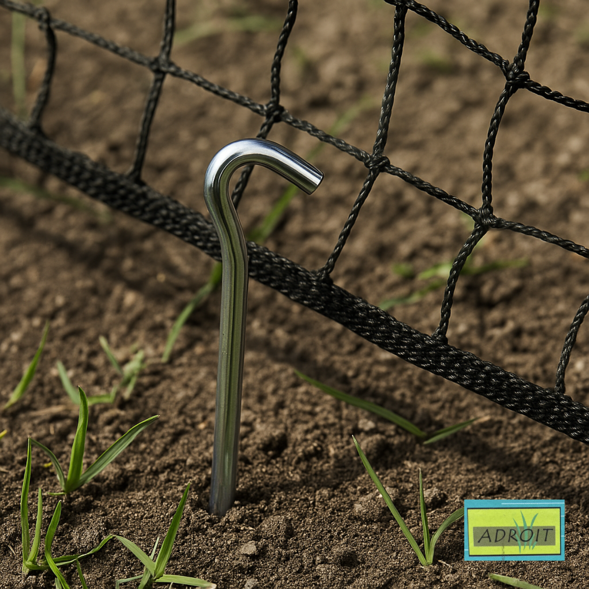 10 Pc. Camping & Gardening Anchor Peg Set  - GT-06610