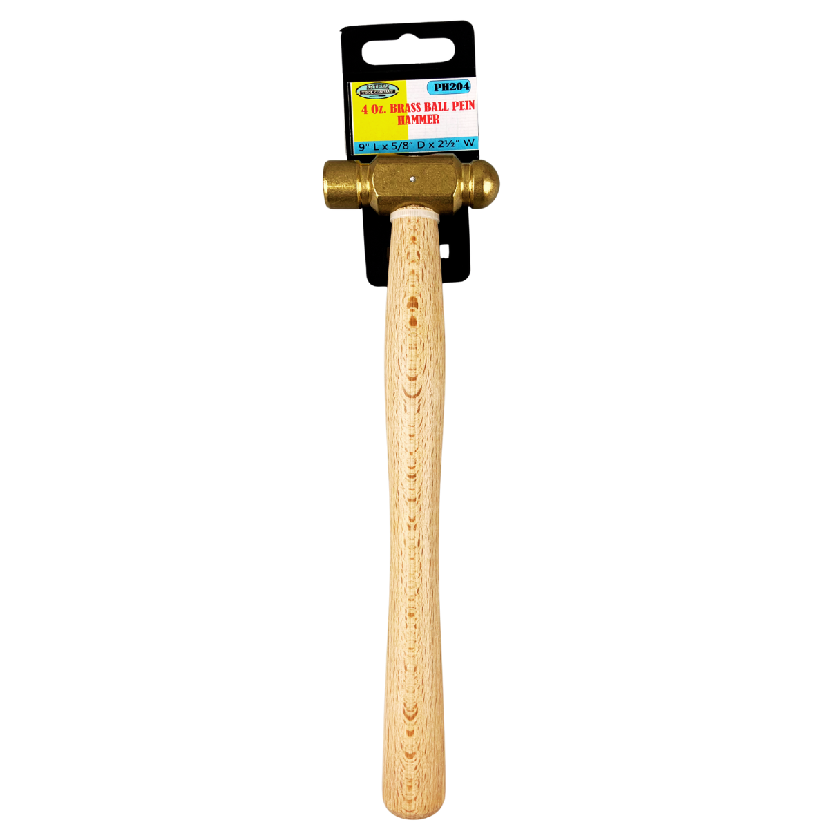 Jeweler's Brass Hammer – 10" Long | Spark-Free Metalworking Tool