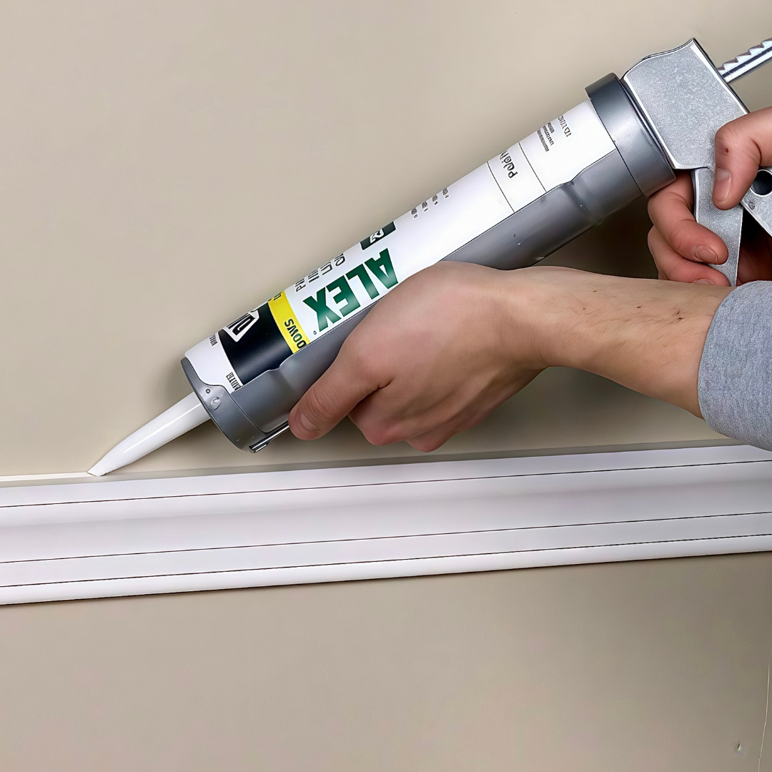 Caulking Gun | Fits Standard Size Caulking Tubes | Easy and Steady Application | Ideal for Bathroom, Kitchen, and Weatherstripping