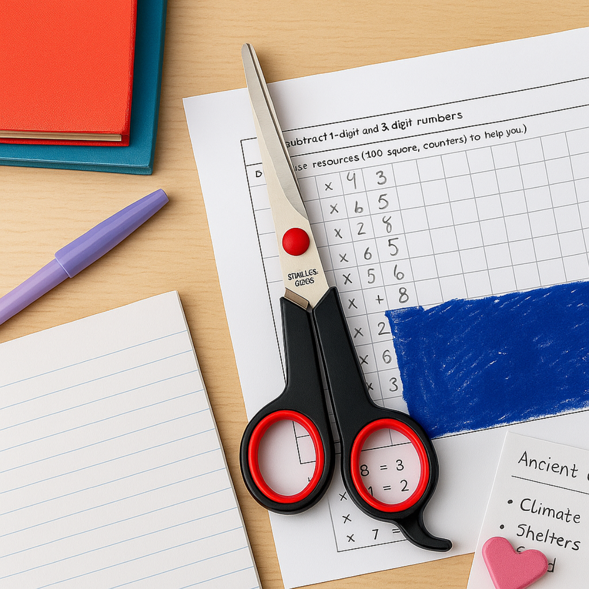 5-Inch 2-Tone Barber Scissors (Pack of: 2) - SC-97600-Z02