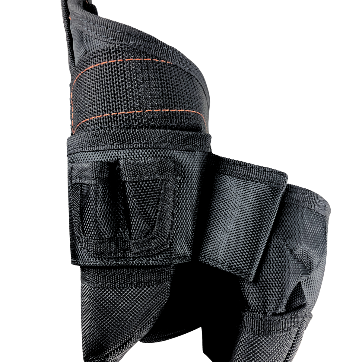 Heavy Duty Framer’s Tool Pouch with 1680D Polyester, 3” Belt Tunnel, Metal Tape Holder & Multi Pockets for Nails, Screws, Tools – Construction Work Belt Pouch Organizer