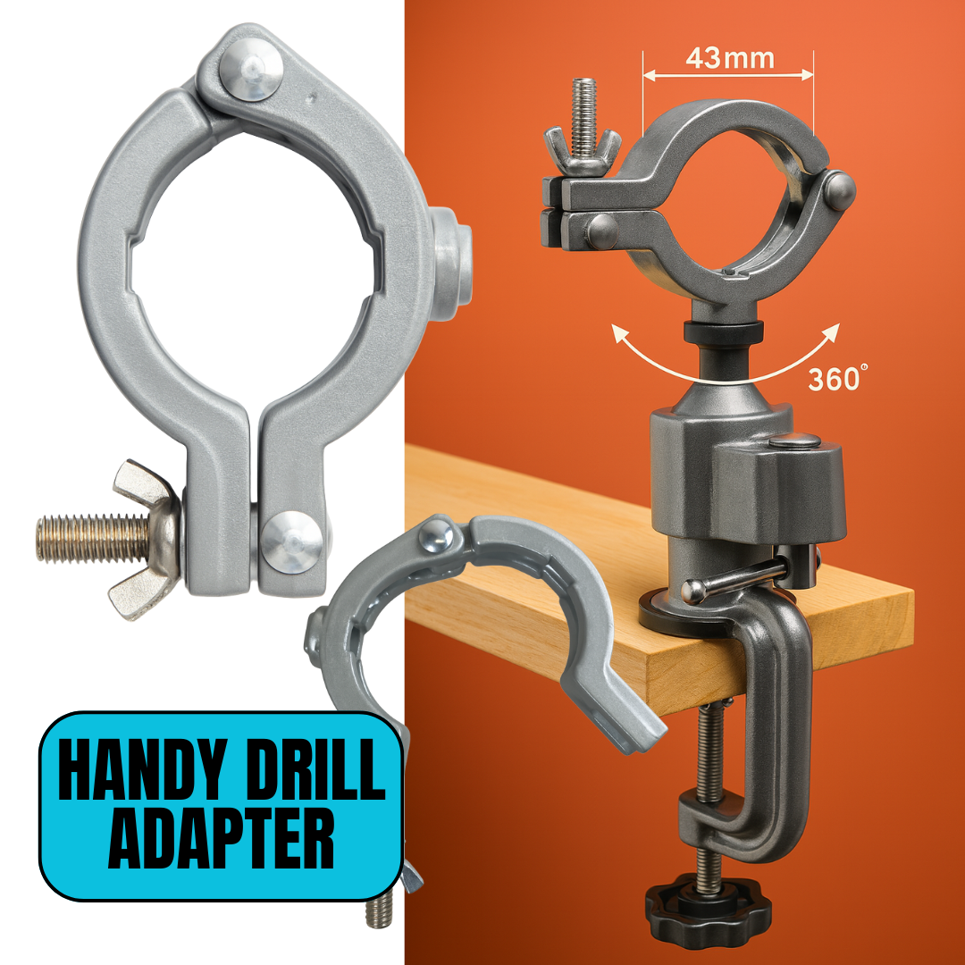 Professional Swivel Vise with Clamp | 3" (7.6 cm) Tabletop Vise | Secure & Versatile | Durable Construction