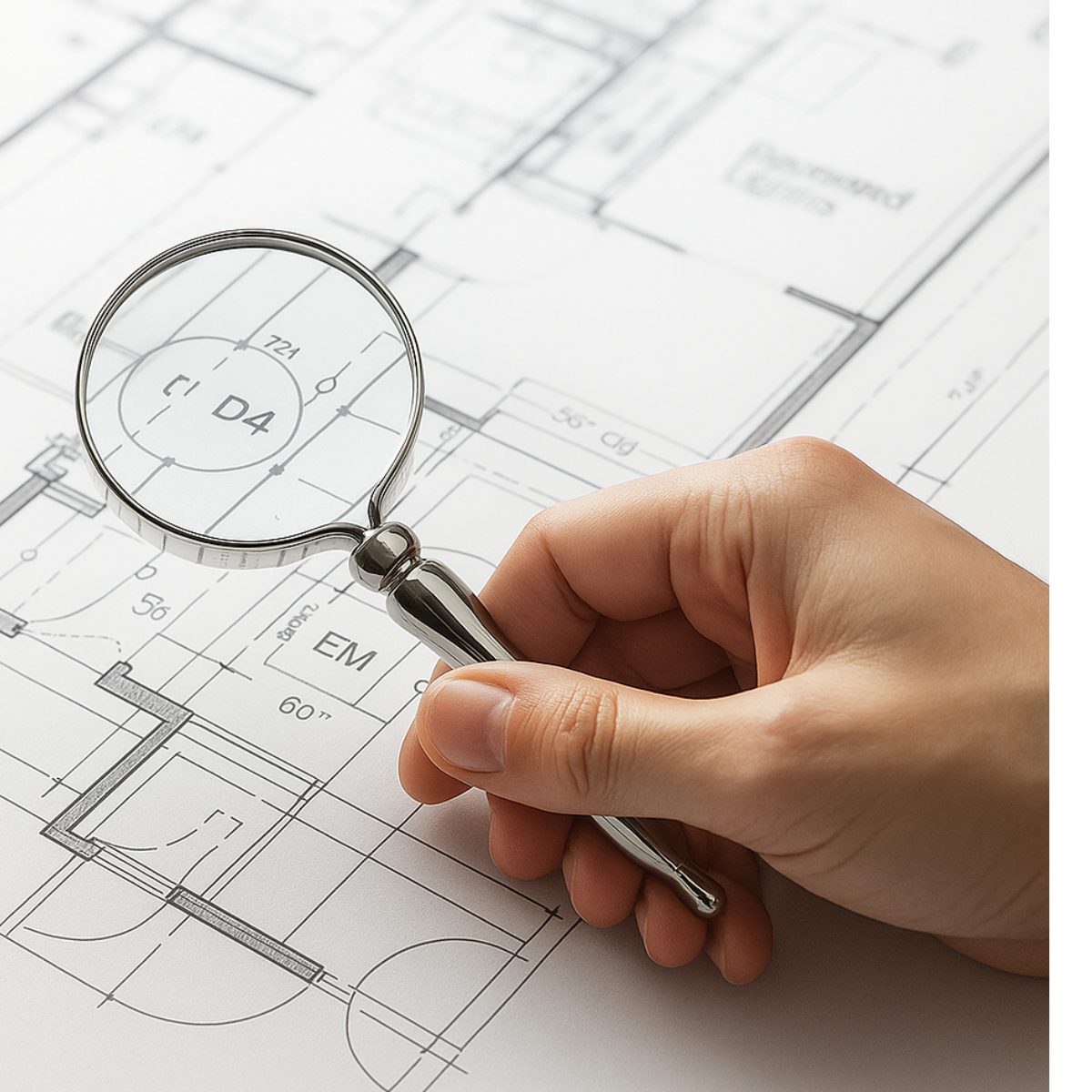 Mini Pocket Magnifier with 5X Power – 3.5" Chrome Plated Handle & Frame, Keychain/Necklace Hole, Includes Protective Pouch