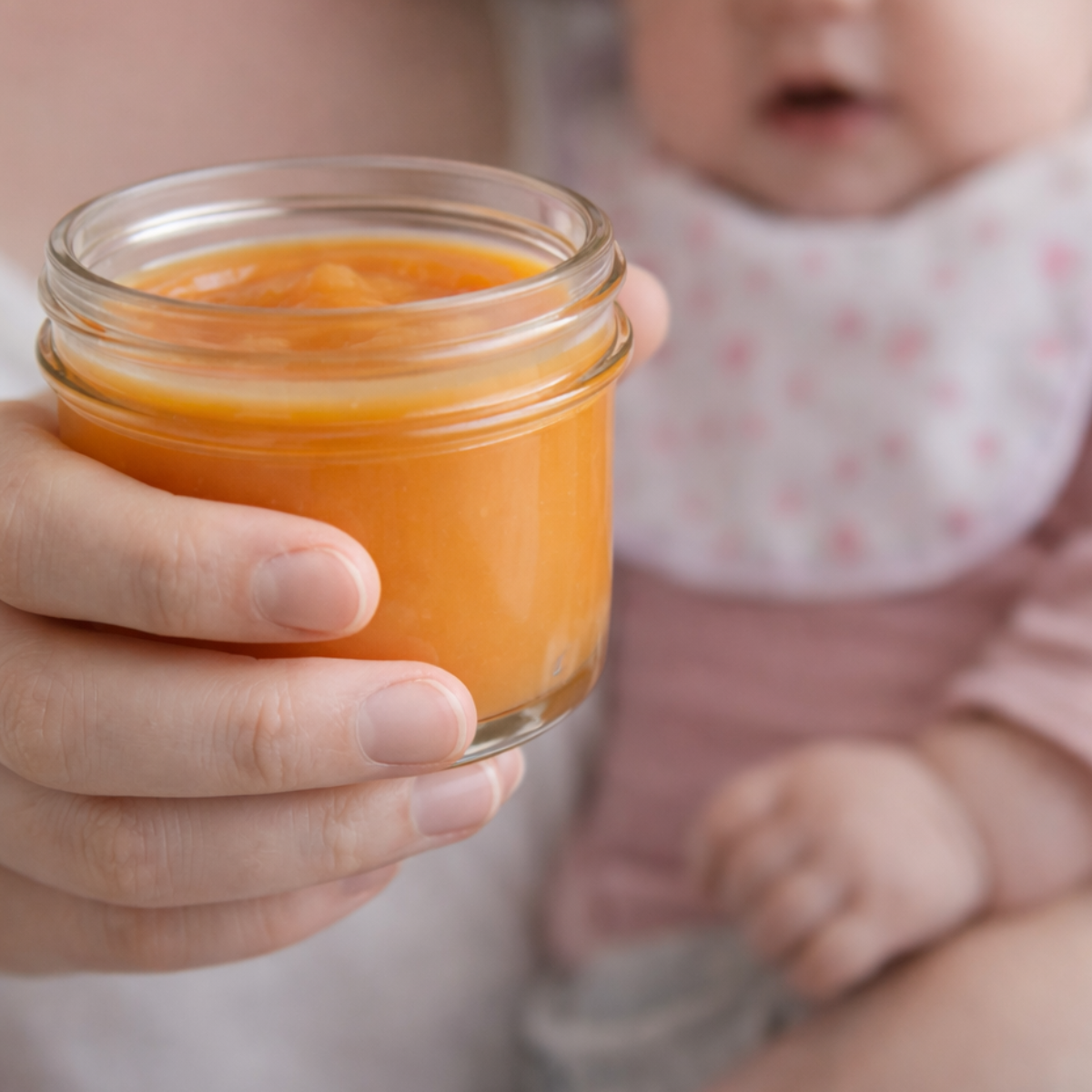 4 oz Glass Baby Food Storage Jars with Colorful Lids – 120ml Reusable Containers with Oz & mL Markings – BPA-Free Airtight Screw Top – 8 Pack