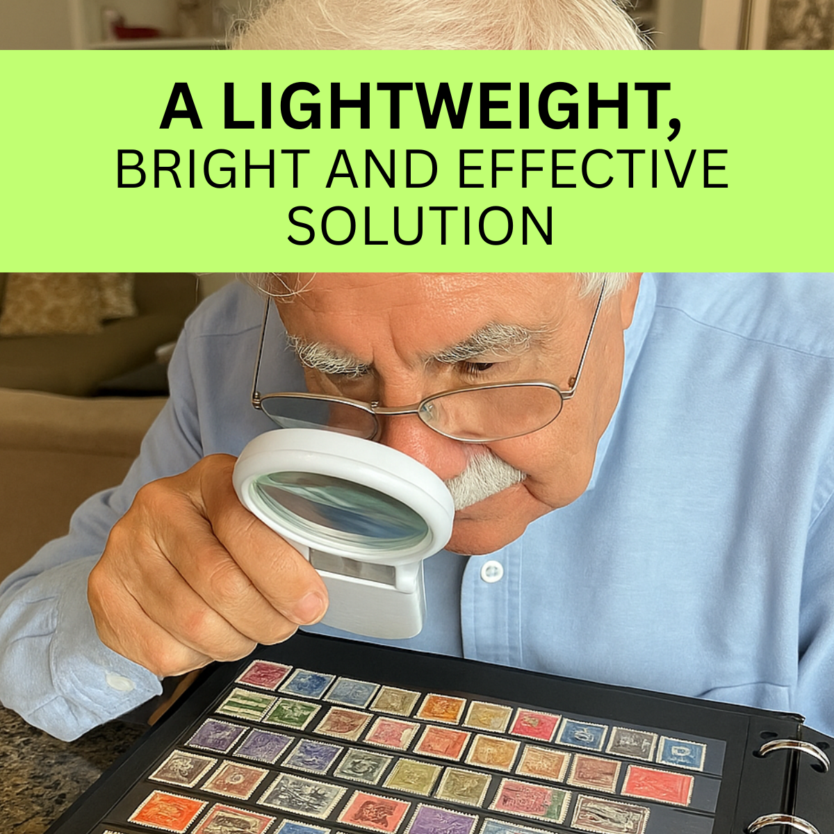 3X Power LED Illuminated Magnifier  - MG-00845