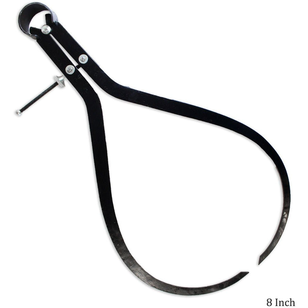 Quix Steel Outside Spring Caliper Set – 6″, 8″ & 12″ Precision Measuring Tools with Adjustable Tension Screw | Machinist, Fabrication & Workshop Caliper Kit