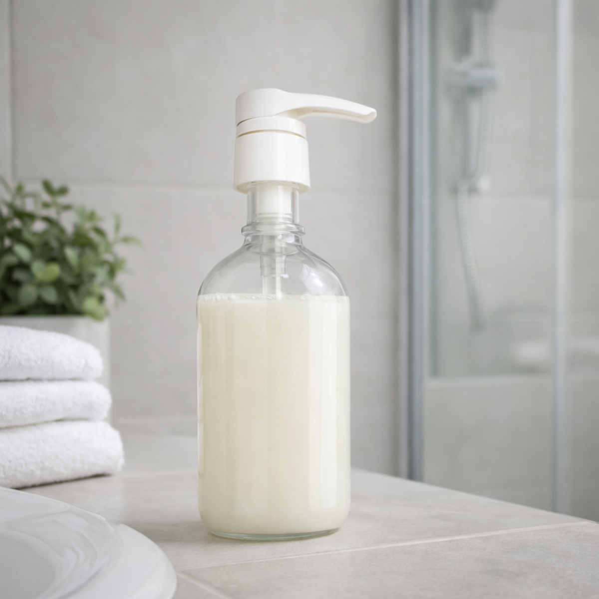 Soap Dispenser Pump Replacement Heads – 28/410 Locking Pump, White, Trim-to-Fit Dip Tube, Pack of 5